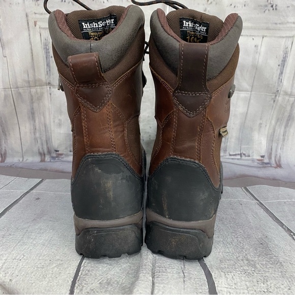 Irish Setter Red Wing Women Size 7 Snow Tracker Thinsulate 1000GRAM  Brown Boots - Picture 10 of 16